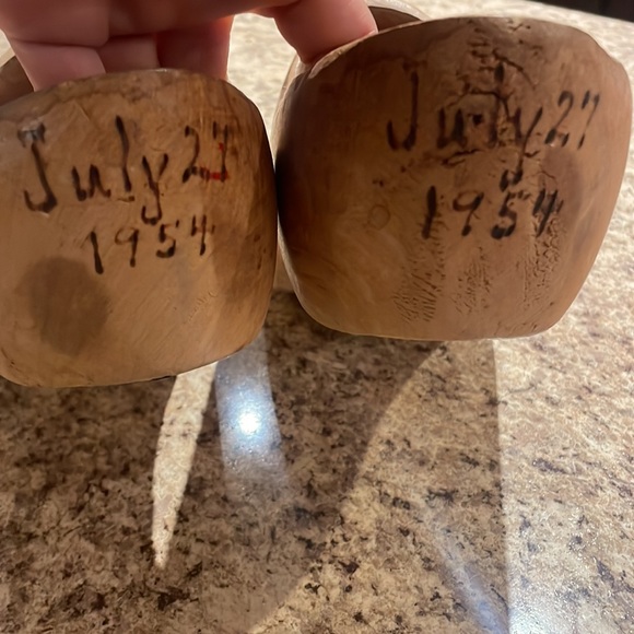 VINTAGE 1950’s WOODEN SHOES - Picture 5 of 7